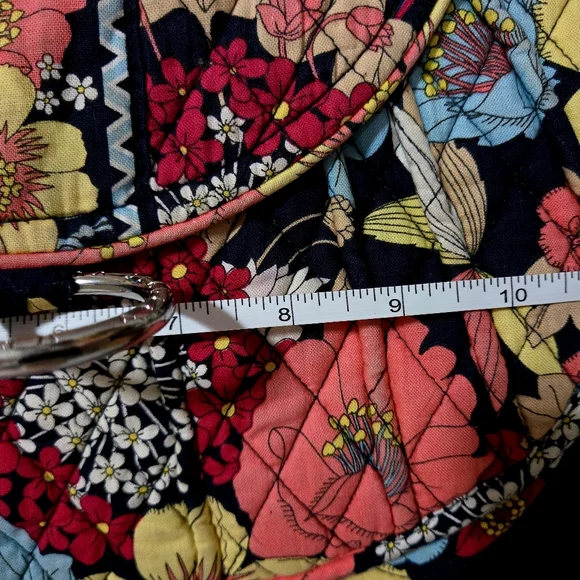 Vera Bradley Happy Snails Saddle Up Crossbody Bag - Picture 8 of 11